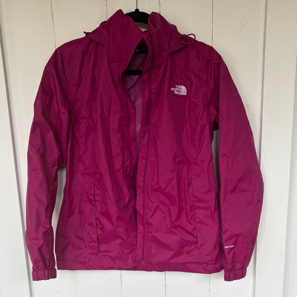 The North Face Fuchsia Windbreaker